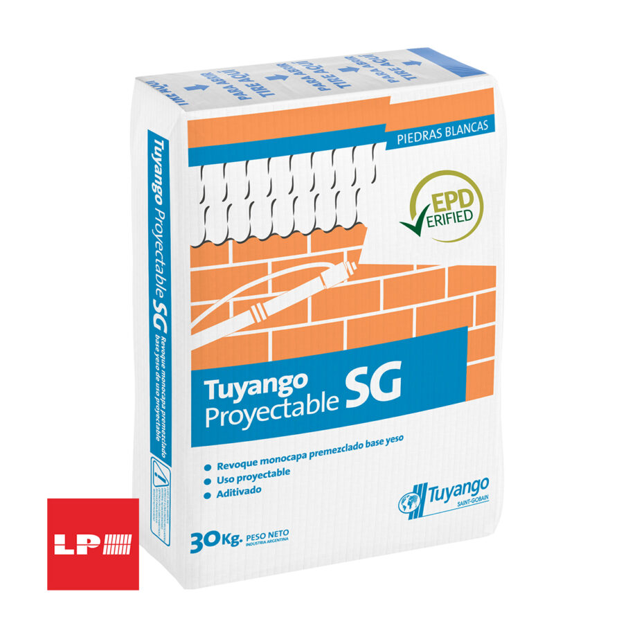 Yeso Tuyango SG proyectable x 30Kg