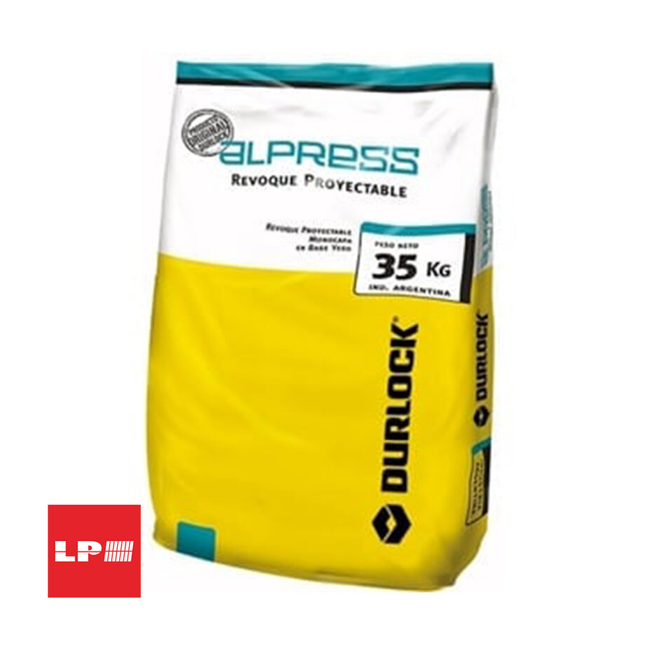 Yeso Alpress proyectable x 35Kg