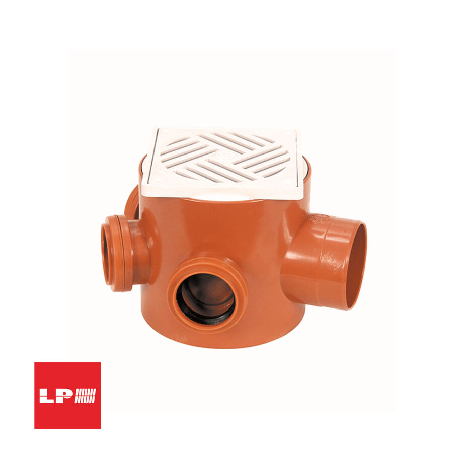 Pileta de Patio Silentium 4 Entradas reja pvc