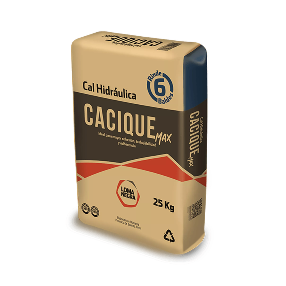 Cal cacique x 25Kg