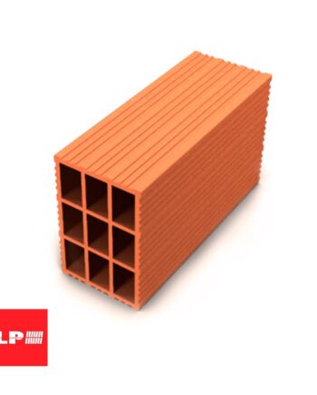 Ladrillo hueco 12x18x33 9 tubos